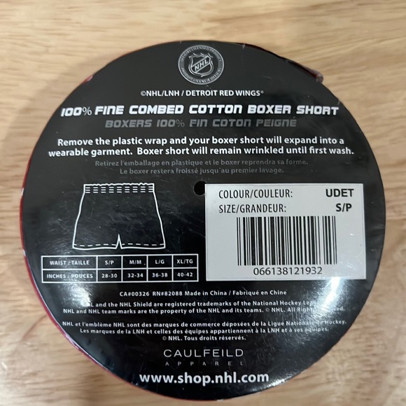 NHL | Detroit Red Wings Boxer Shorts - Picture 2 of 3